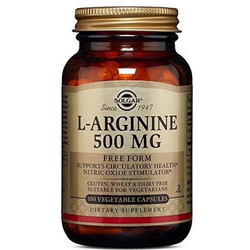 Solgar L-Arginine Солгар Аргинин 500 mg 100 капсул