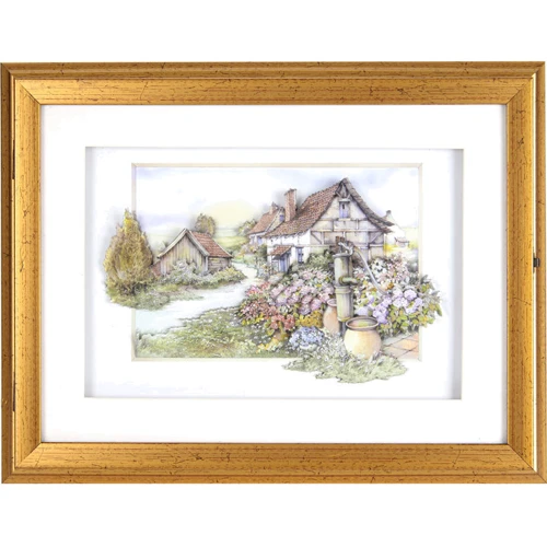 

Ключница секционная Lefard Домик в деревне без крючков 36x28x5 см (541-039)