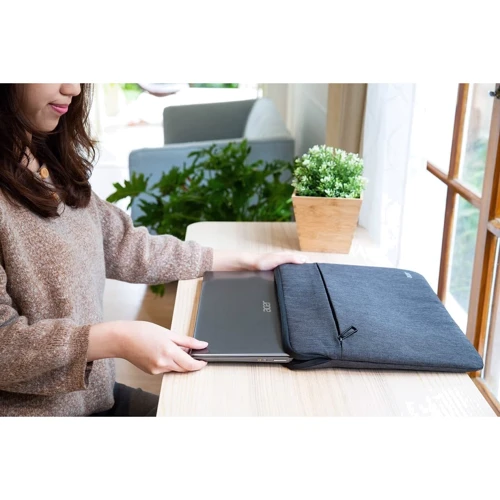 Сумка для ноутбука Acer 14" Protective Dual Sleeve Grey (NP.BAG1A.294): Внутрішні розміри 370 х 265 х 16 мм