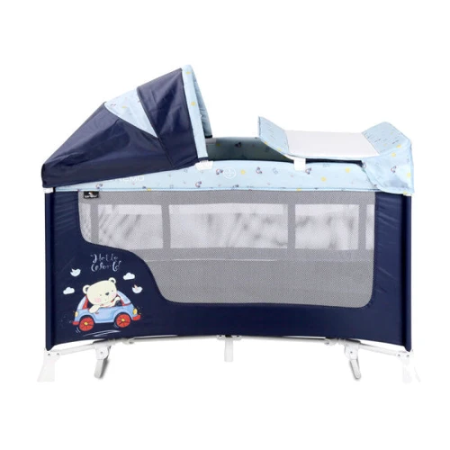 Манеж Lorelli SAN REMO 2L ROCKER (blue bear)