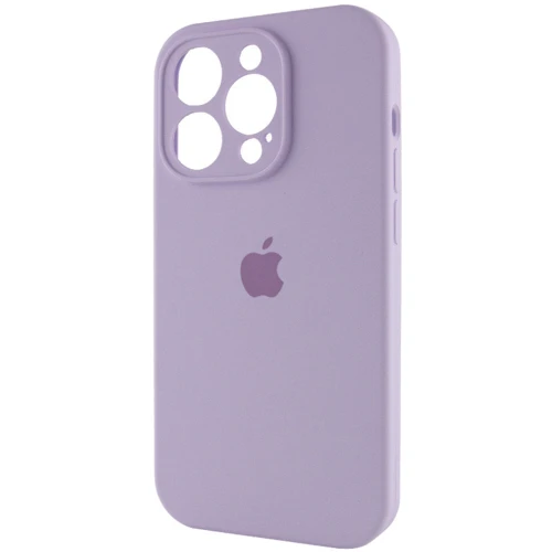 Чехол для iPhone Mobile Case Silicone Case Full Camera Protective Lilac for iPhone 15 Pro Max: Материалы Силикон