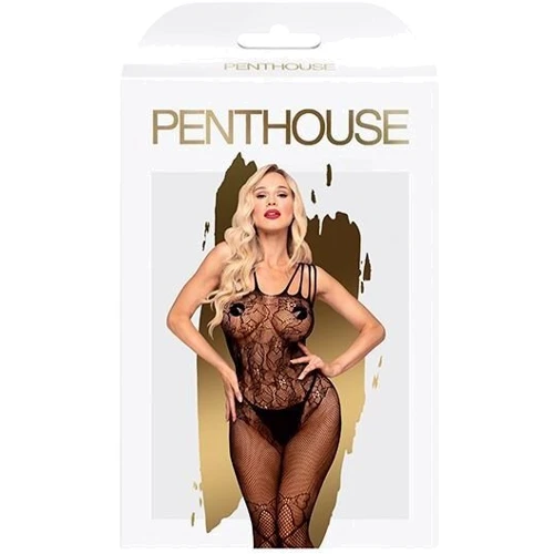 Бодистокинг с доступом к попке Penthouse - Dirty mind black XL
