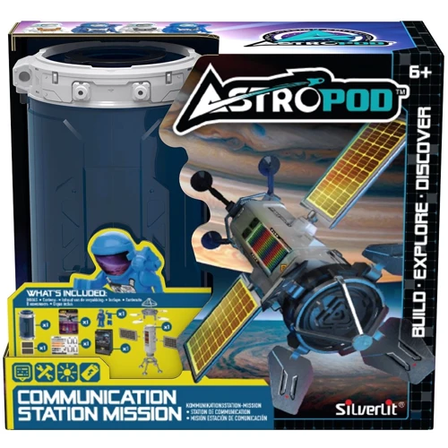 Ігровий набір Astropod Місія Побудуй станцію зв'язку з фігуркою (80333): Виробник Astropod