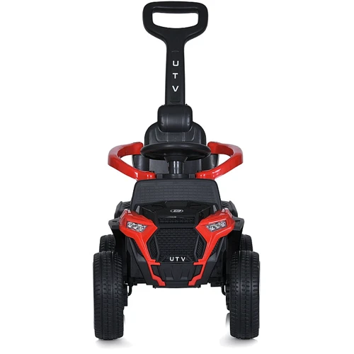 Детский электромобиль-толокар 2в1 Bambi Квадроцикл красный (M 4803EL-3)