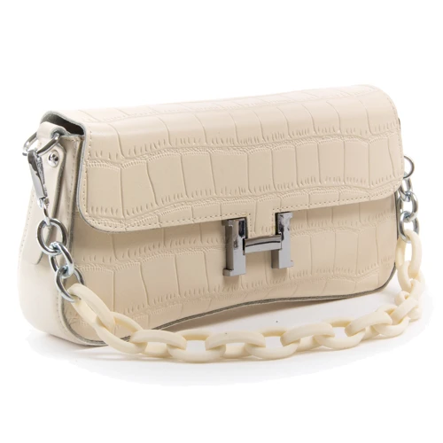 Жіноча сумка крос боді Alex Rai 03-01 1898 beige бежева (34282)