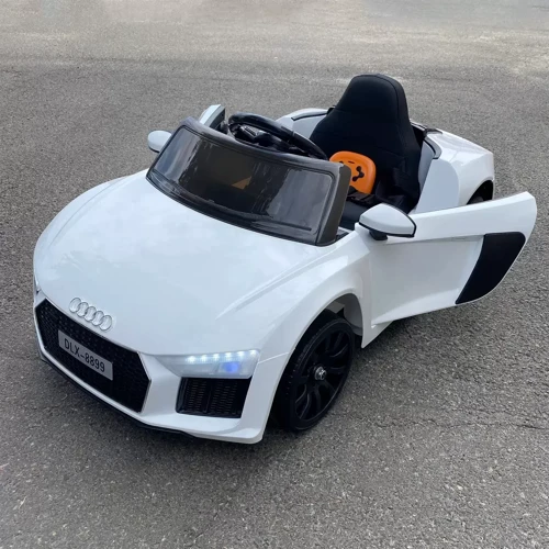 Електромобіль Kidsauto Audi R8 Spyder Style білий: Час роботи, хв 40-60