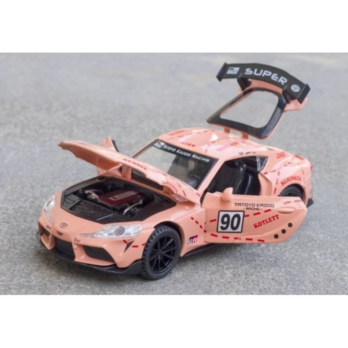 Машина Автопром Toyota Supra 1:32 3 цвета свет, звук (32123)