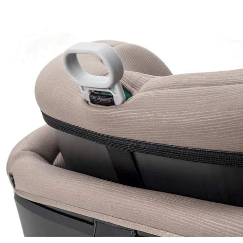 Автокресло Carrello Octopus CRL-16002 Seashell Grey i-Size 40-150 см ISOFIX с поворотом: Материалы обшивки текстиль