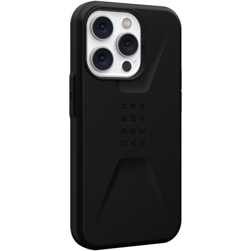 Чохол для iPhone Urban Armor Gear UAG Civilian Black (114042114040) for iPhone 14 Pro: Колір черный