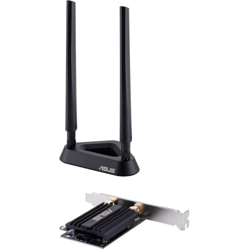 Адаптер Wi-Fi ASUS PCE-AX58BT: Максимальная скорость соединения 2402+574 Мбит/с