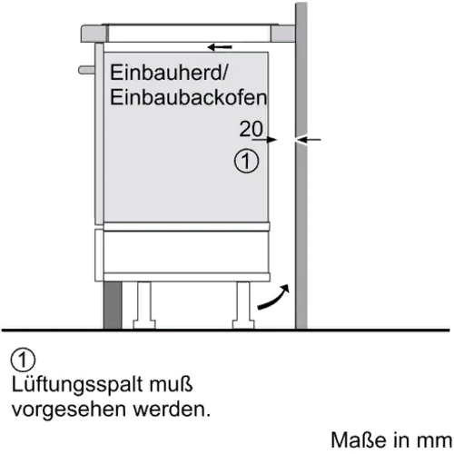 Варочная поверхность электрическая Bosch PXX645FC1E: Размеры для встраивания 56х49 см