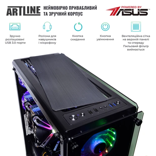 Персональный компьютер (ПК) ARTLINE Overlord X97 (X97v42Win): Видеокартка NVIDIA GeForce RTX 3080 Ti