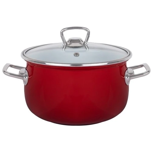 Каструля Idea Home Red люкс 22 см 5 л (6832887): Обсяг, л 5