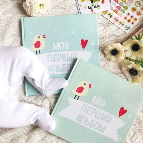 Фотоальбом Memiks для новорожденных малышей "Мой первый альбом" фото 6