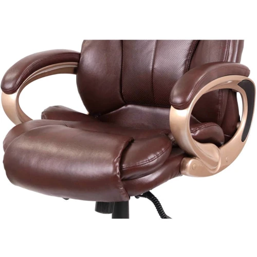 Крісло АКЛАС Томар ANF PU Dark Brown Коричневе (00127054): Регулювання Жесткость качания, Высота сиденья