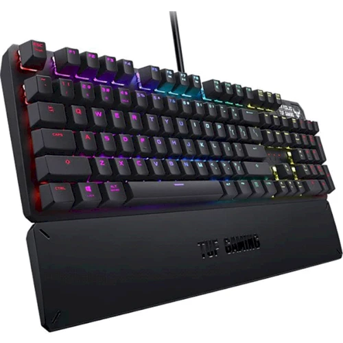 Клавиатура ASUS TUF Gaming K3 Kailh Brown Ru (90MP01Q1-BKRA00): Подключение проводное