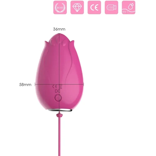 Виброяйцо с ДУ BOSS of TOYS Mandala Pink (BS5200002)