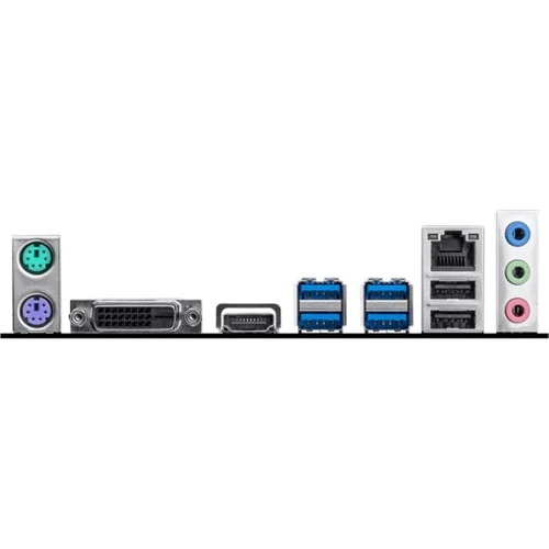 MSI B450M-A PRO MAX II: Разъемы на задней панели USB 3.2 Gen 1, USB 2.0, HDMI