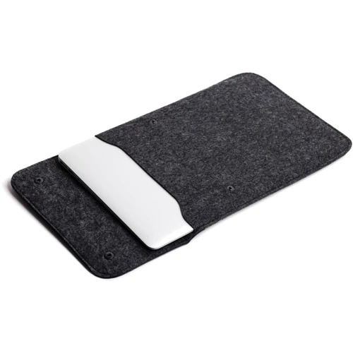 Gmakin Case Slim Felt Two Buttons Blue/Black (GM66-15) for MacBook Pro 15/Pro 16 фото 6