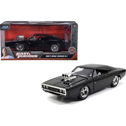 Машина металлическая Jada Форсаж Dodge Charger Street Черная 1:24 (253203012) фото 5