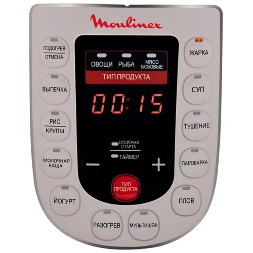 Мультиварка Moulinex CE501134: Объем кастрюли 5 л