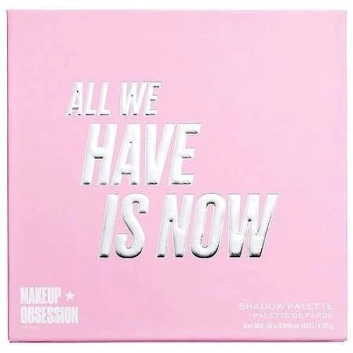 Makeup Revolution Obsession All We Have Is Now Eyeshadow Palette Тени для век Палетка 16 цветов 20.8 g: Вид Палетки теней