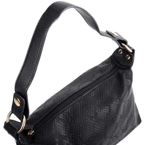 Женская сумка через плечо Amelie Galanti черная (A991004-black): Тип ручки Со съемным ремнем, Со съемной ручкой, Длинная ручка, Плечевой ремень