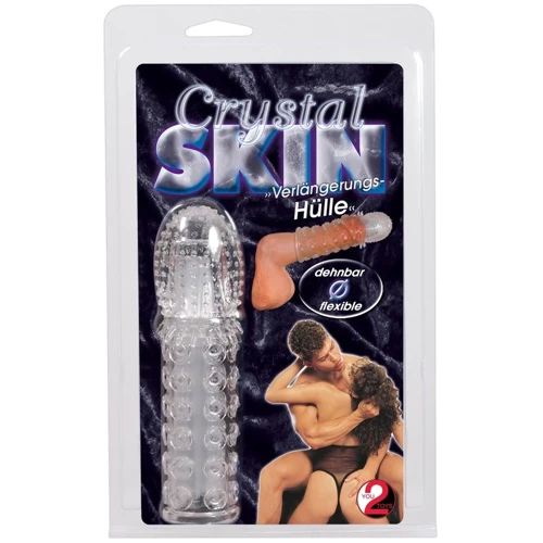 Насадка на член Orion Crystal Skin Verlangerungs-Hulle