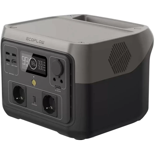 Зарядна станція EcoFlow RIVER 2 Max 512Wh 500W (RIVER2MAX) UA: Кількість розеток 220V 2