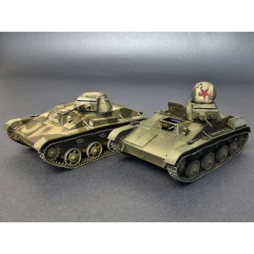 Сборная модель MiniArt Советский легкий танк Т-60 завода №264 с интерьером (MA35219) фото 15