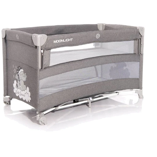 Манеж Lorelli UP AND DOWN (grey luxe): Тип кроватка-манеж