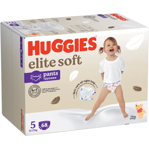 Подгузники Huggies Elite Soft 5 (12-17 кг) Box 68 шт (5029053582467) фото 10