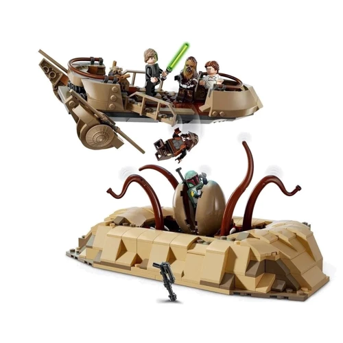 Конструктор LEGO Star Wars Пустынный скиф и яма Сарлакка 558 деталей (75396): Рекомендуемый возраст 9+