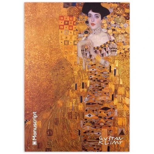 Скетчбук Manuscript Books Klimt 1907-1908 с открытым переплетом: Обложка Интегральная