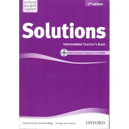 Solutions 2nd Edition Intermediate: Teacher's Book with CD-ROM