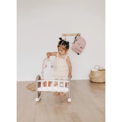 Колиска Smoby Toys Baby Nurse з мобілем Рожевий (220372) фото 9