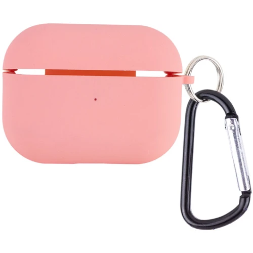 TPU Silicone Case with Carabiner Pink for Apple AirPods Pro 2/Pro