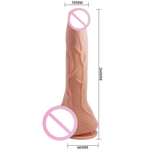 Фаллоимитатор на присоске Baile Beautiful JACK 10,2'' Flesh, BW-008039NR