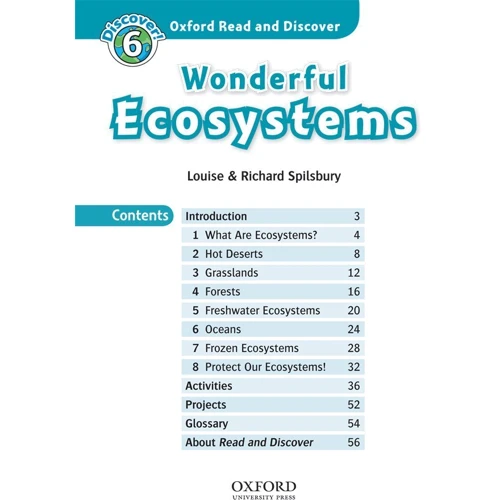 Oxford Read and Discover 6: Wonderful Ecosystems: Обложка Мягкая