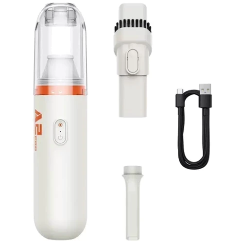 Автомобильный пылесос Baseus A2 Pro Car Vacuum Cleaner White (6000pa) (VCAQ040002): Максимальная мощность, Вт 80