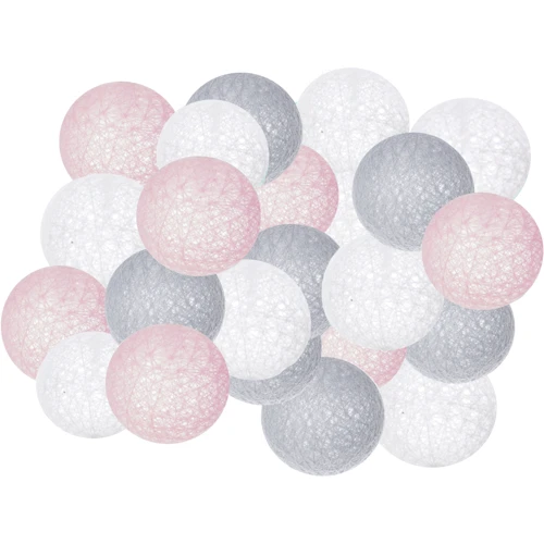 Гирлянда на батарейках Springos Cotton Balls 4 м 20 LED CL0048 Warm White фото 6