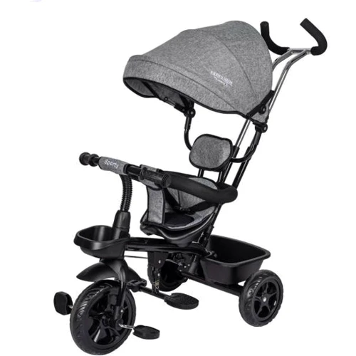 Трехколесный велосипед FreeON Free2Move Sport Black Grey (44169): Тип 3х колесный велосипед