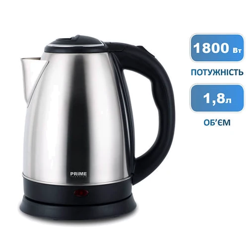 Электрочайник Prime Technics PKX 1830 B: Мощность, Вт 1800