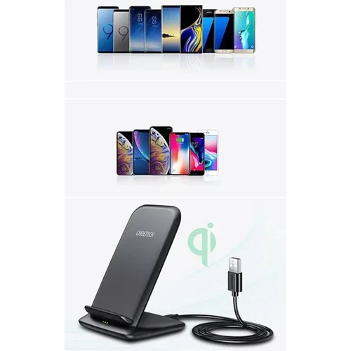 Зарядное устройство Choetech Wireless Charger 15W Black (T555-F-BK)