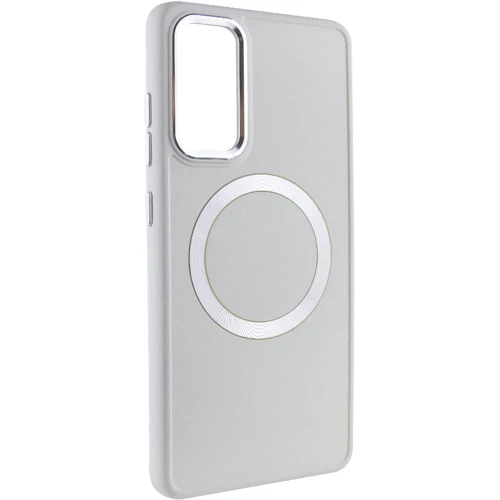 Чехол для телефонов TPU Case Bonbon Metal Style with MagSafe White for Samsung S711 Galaxy S23 FE