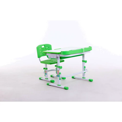 Комплект парта+стульчик Bambi М 8050 Green + Настольная лампа + подставка для книжек
