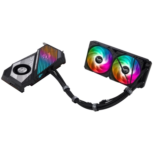 Видеокарта ASUS Radeon RX 6800 XT 16Gb ROG STRIX LC OC GAMING (ROG-STRIX-LC-RX6800XT-O16G-GAMING): Тип памяти GDDR6