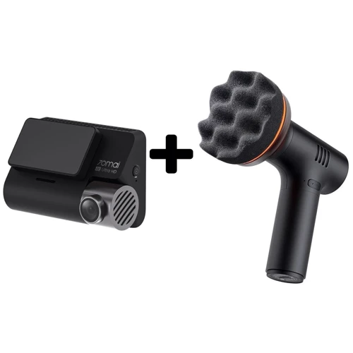Комплект відеореєстратор Xiaomi 70mai Dash Cam A800S + автополірувальник Baseus NeoPower Wireless Mini Car Waxer CRLQ000001