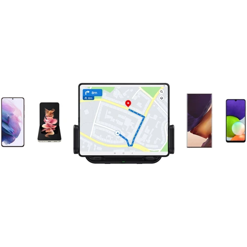 Тримач Samsung Car Holder Wireless Charger Black (EP-H5300CBRGRU) фото 11