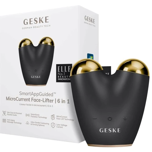Микротоковый подтягиватель лица GESKE MicroCurrent Face-Lifter 6 в 1 Gray (GK000015GY01)